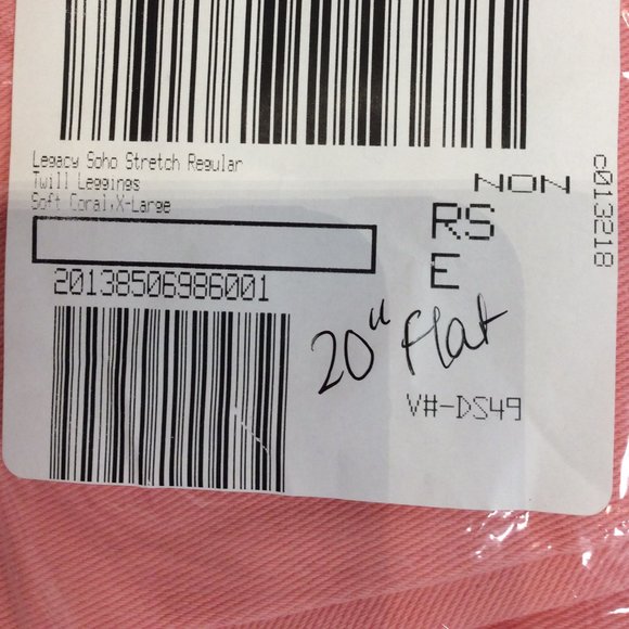 XL Leggings by Legacy Soft Coral Color From QVC - Picture 8 of 8